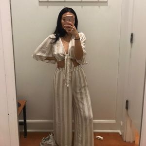 American eagle striped set